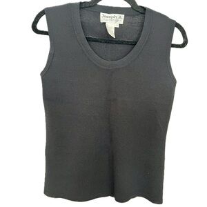 EUC Black knit tank top